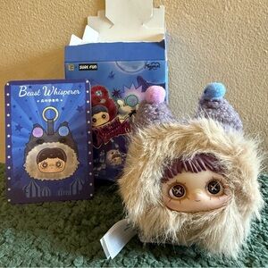 🎪✨ MayMei x TopToy – Crazy Circus “Beast Whisperer” Plush Pendant